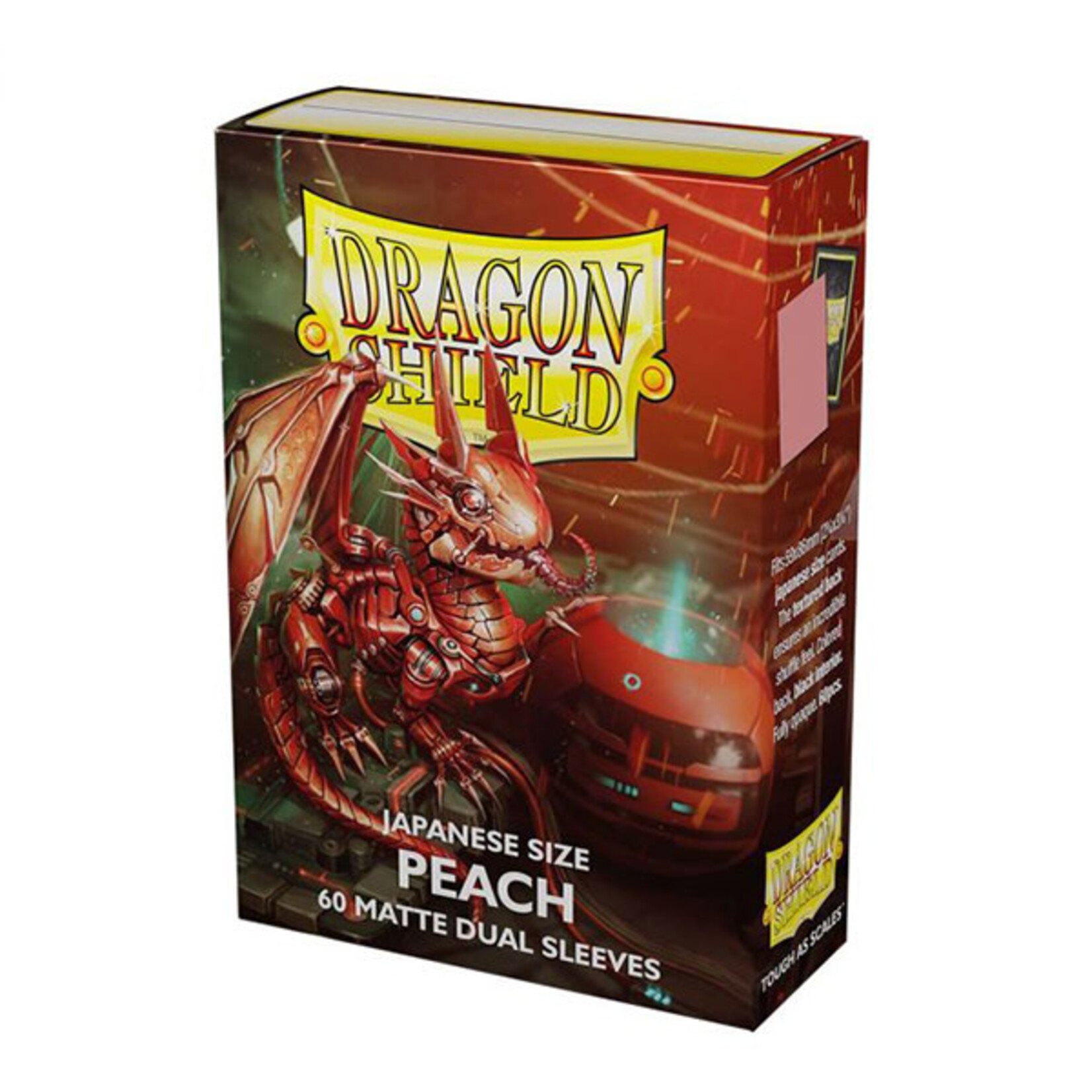Arcane Tinmen Dragon Shield Japanese DUAL - Matte Peach (60 ct.)