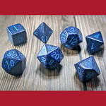 Chessex CHX 25307 Speckled Cobalt Polyhedral 7-die Set
