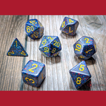Chessex CHX 25366 Speckled Twilight Polyhedral 7-die Set