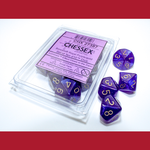 Chessex CHX 27387 Borealis Luminary Royal Purple/Gold (10d10)