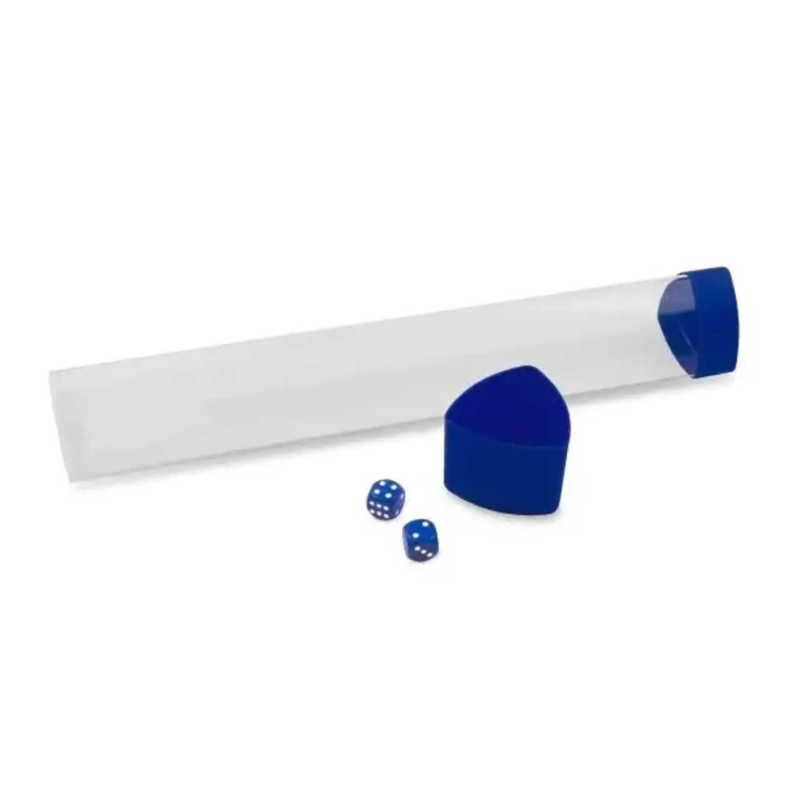 BCW Supplies BCW Playmat Tube & Dice Holder - Blue