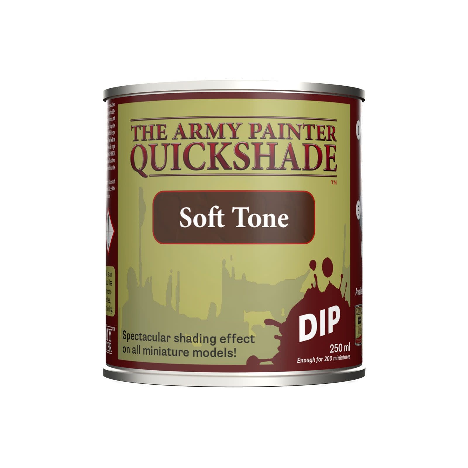 The Army Painter Military Shade Wash Warpaints Fanatic Acrylic Paint