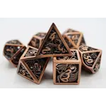 Foam Brain Games Dragon Essence: Copper - Hollow Metal RPG Dice Set