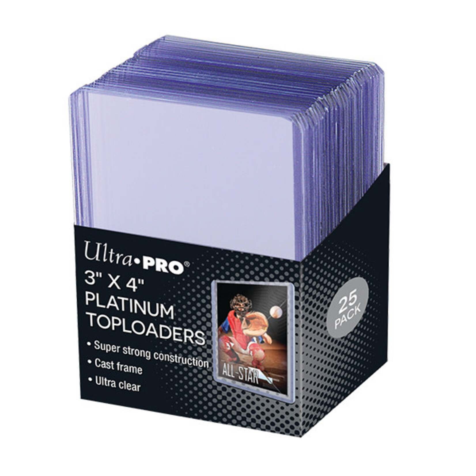 Ultra Pro PRO 3X4 Topload Hard Sleeves - Clear (25)