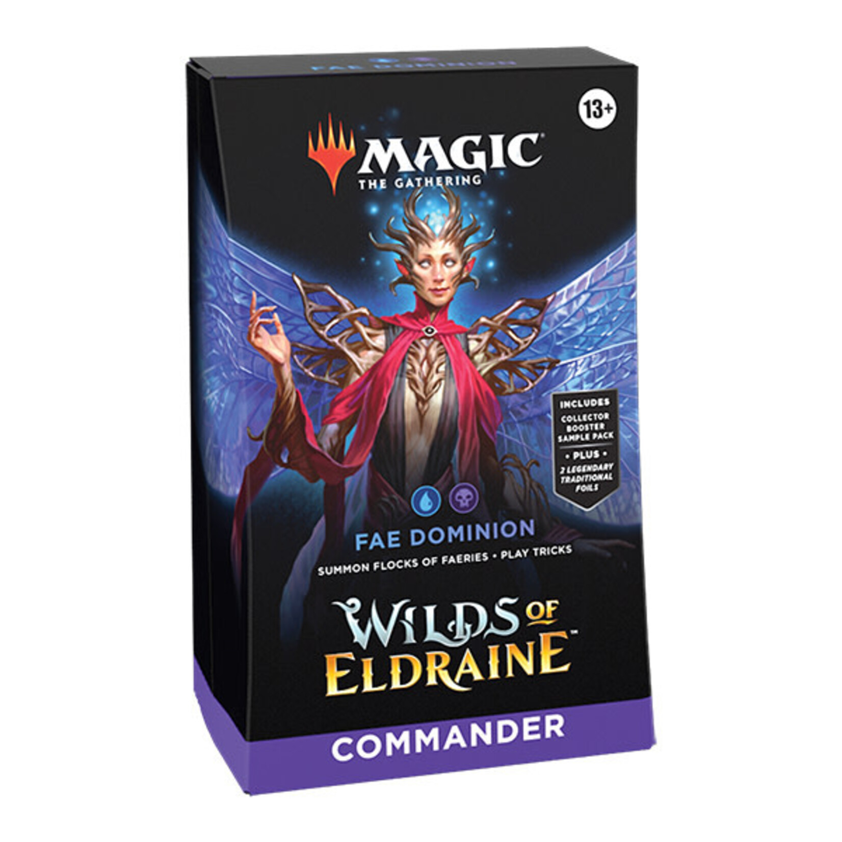Wizards of the Coast Magic - Wilds of Eldraine Commander Deck "Fae Dominion" (UB)