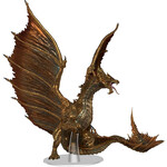 WizKids D&D Icons of the Realms - Adult Brass Dragon Premium Figure