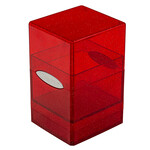 Ultra Pro Deckbox: Satin Tower 100+ Glitter- Red
