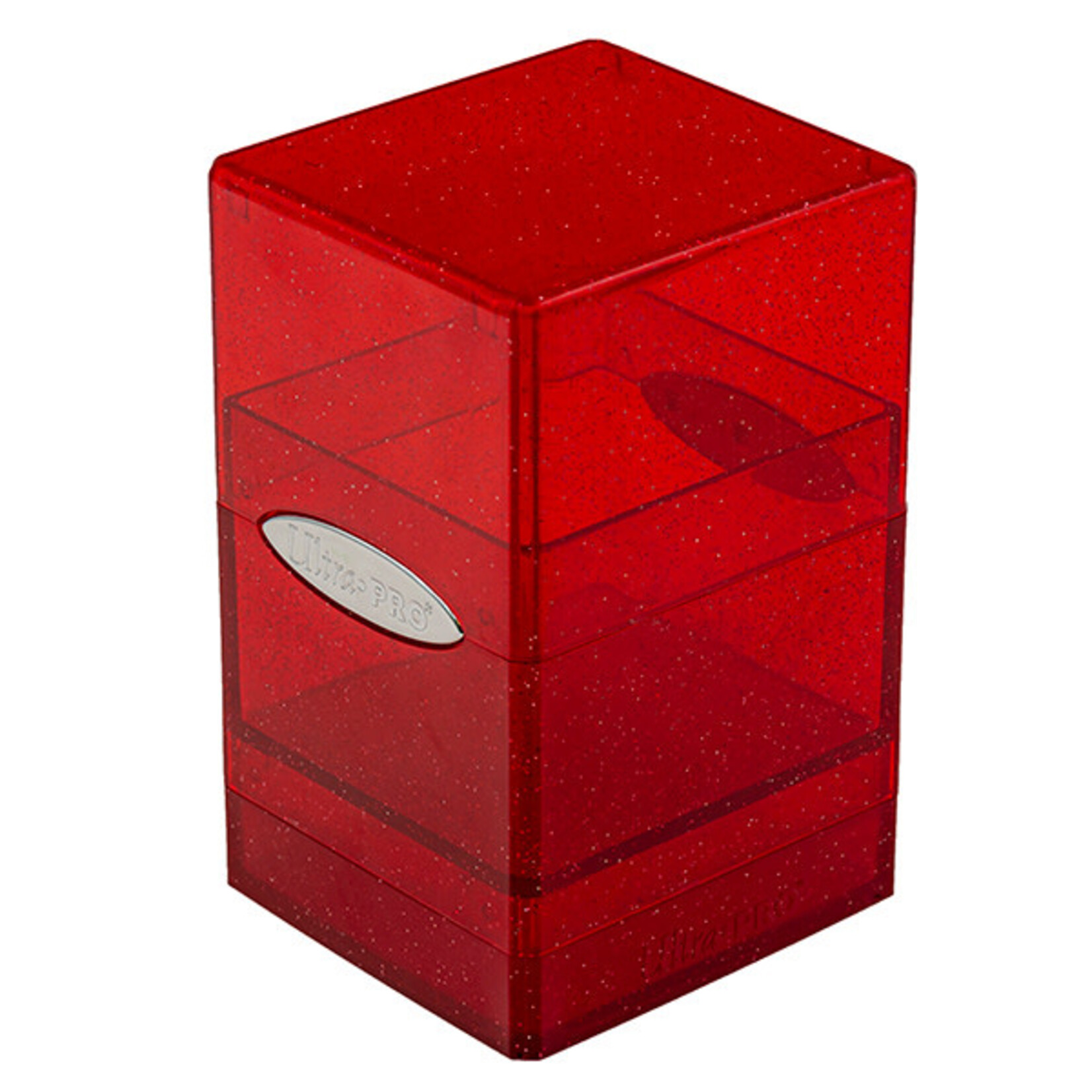 Ultra Pro Deckbox: Satin Tower 100+ Glitter- Red