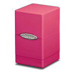 Ultra Pro Deckbox: Satin Tower 100+ Solid- Pink, Hot
