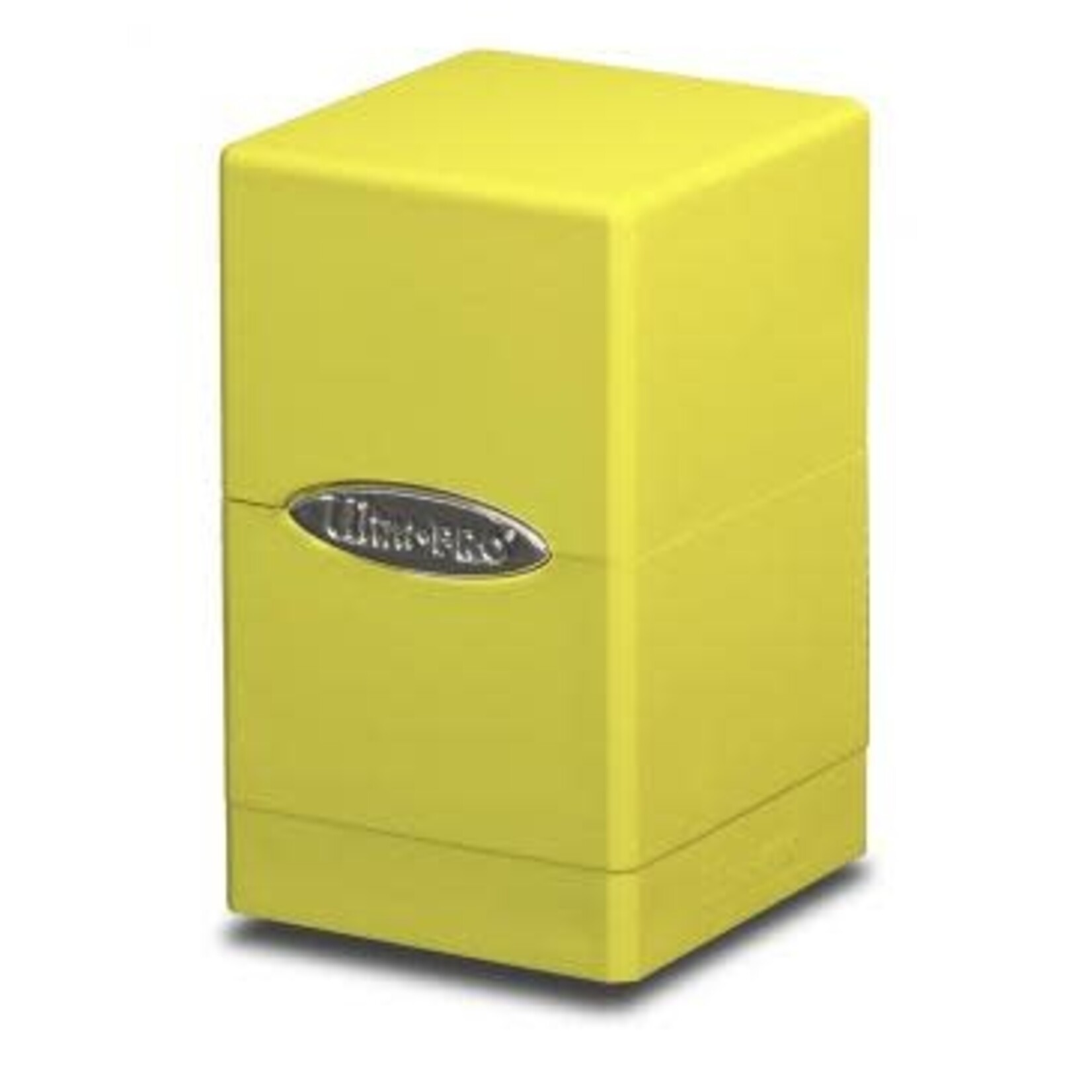 Ultra Pro Deckbox: Satin Tower 100+ Solid- Yellow, Bright