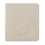Dragonshield 4-Pocket Dragon Shield Card Codex Zipster Small Binder (Ashen White)