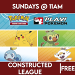 Pokémon 04/21 Sunday @ 11 AM - Pokémon League