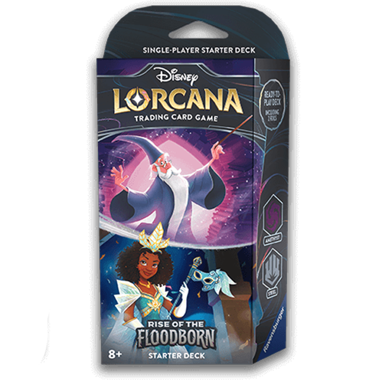 disney lorcana rise of the floodborn starter deck Disney Lorcana