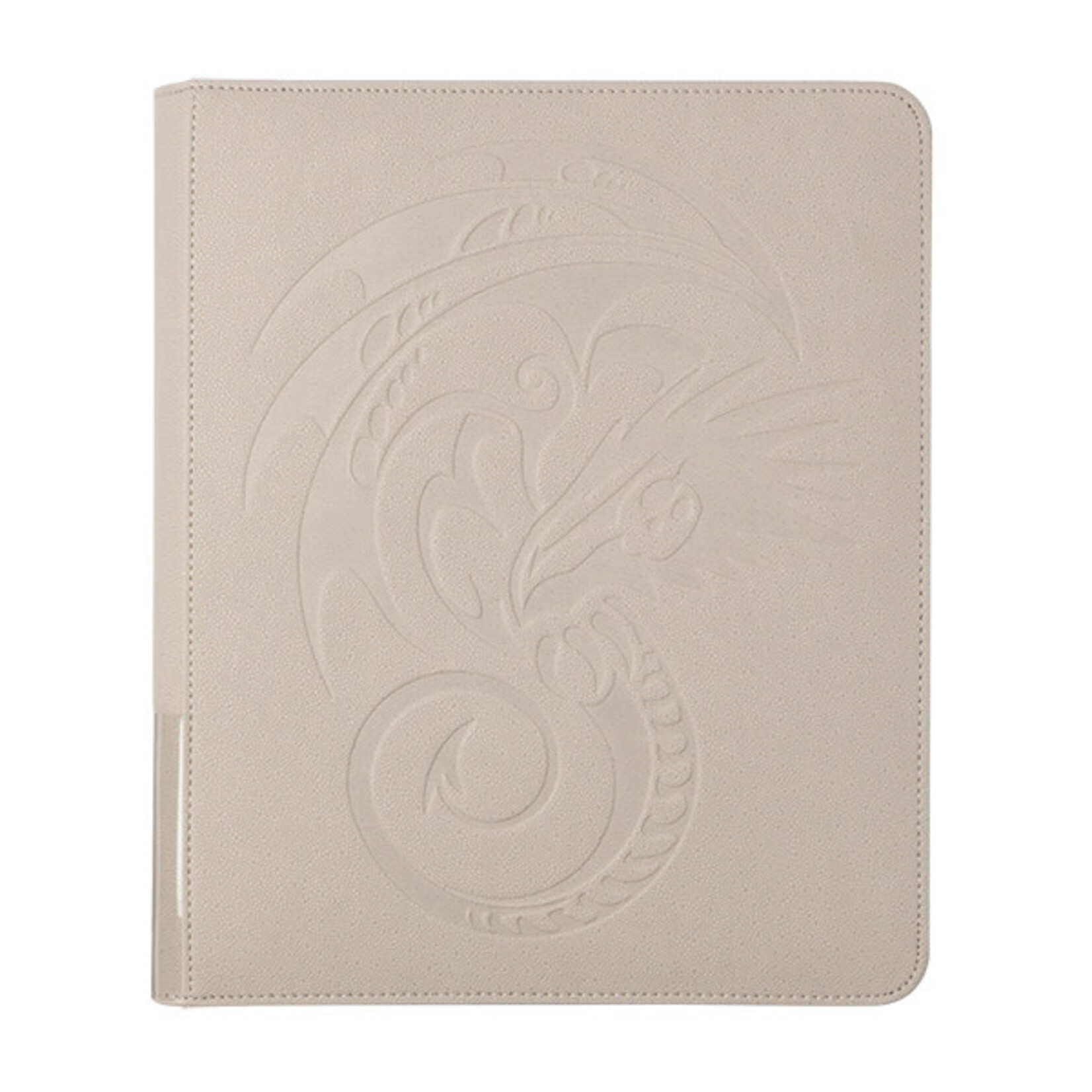 Arcane Tinmen 9-Pocket Dragon Shield Card Codex Zipster Binder (Ashen White)