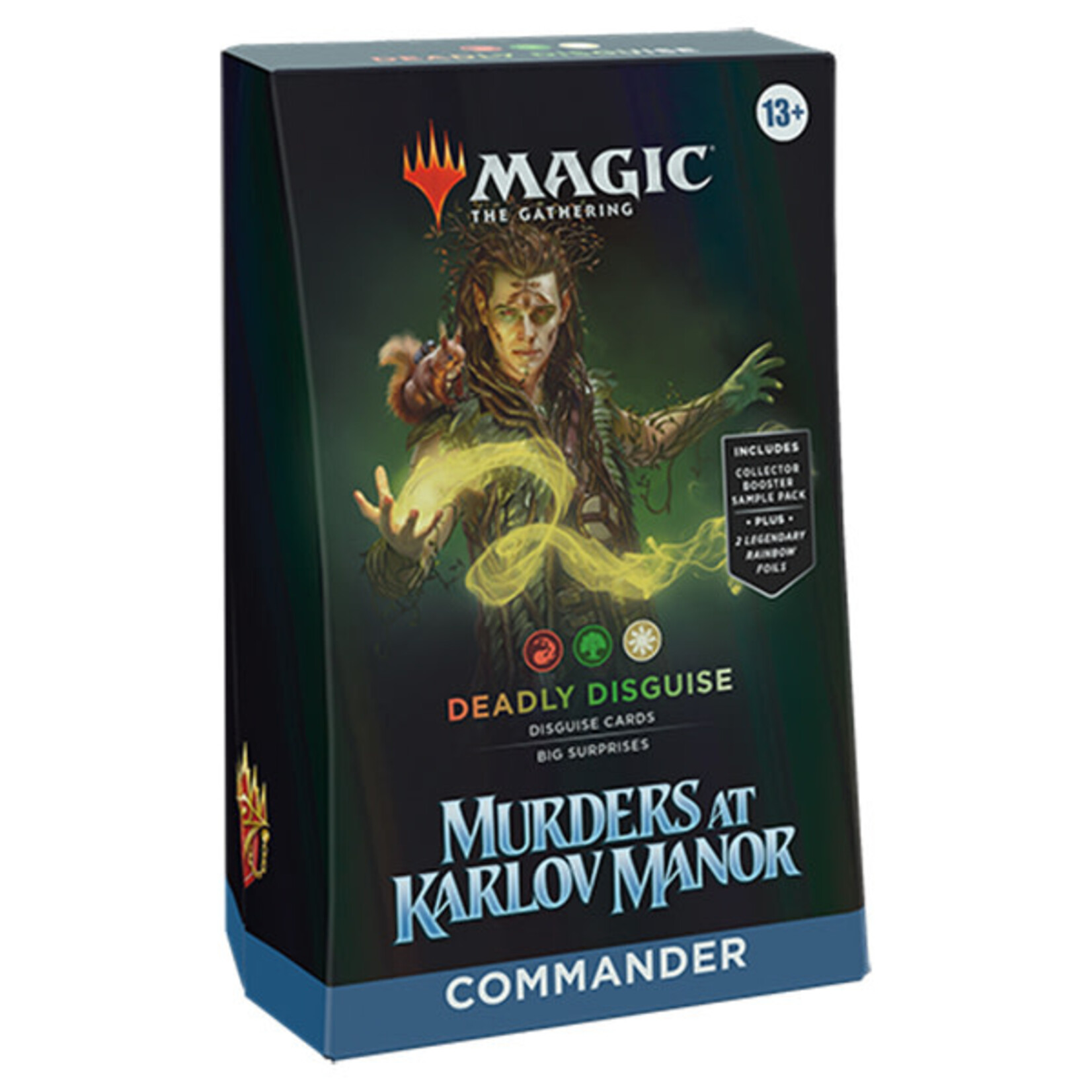 Wizards of the Coast Magic - Murders at Karlov Manor Commander Deck Deadly Disguise (Red/White/Green)