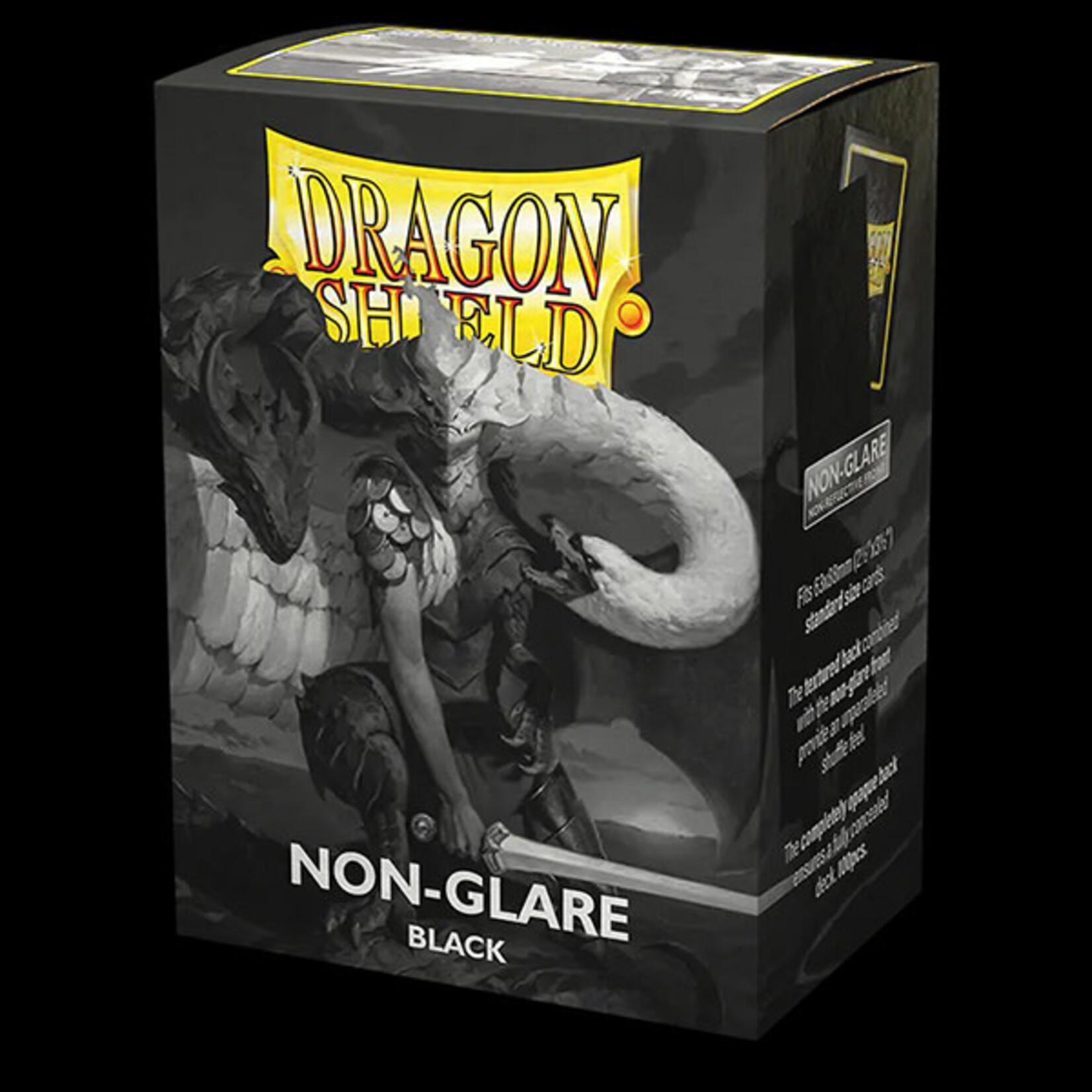 Arcane Tinmen Dragon Shield - Sleeves - Matte Black Non Glare (100)