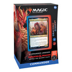 Wizards of the Coast Magic - Battle for Baldur's Gate Commander Deck "Draconic Dissent" Blue / Red