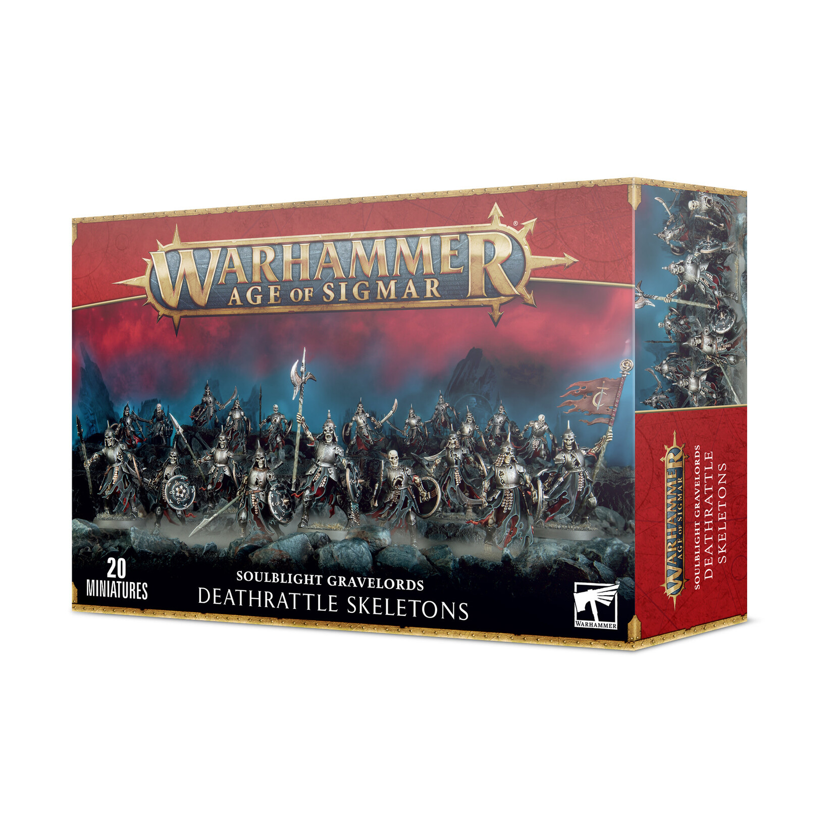 Games Workshop Sblight Gravelrds: Deathrattle Skeletons