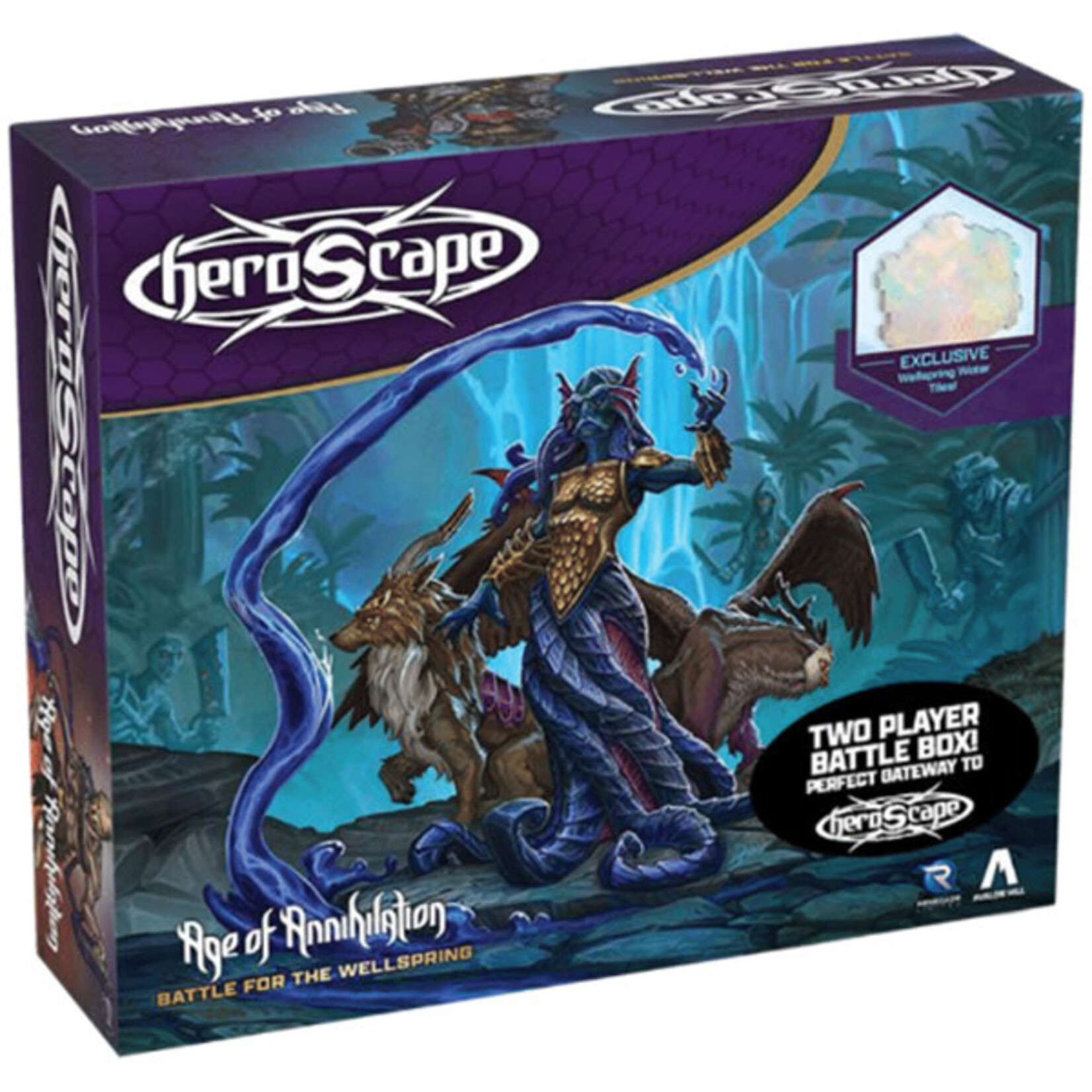 Renegade Game Studios Heroscape: Battle for the Wellspring Two-Player Battle Box