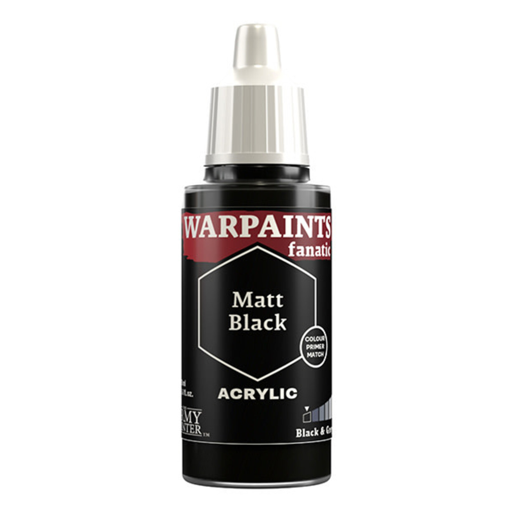 The Army Painter 3001 Warpaint Fanatic - Matt Black