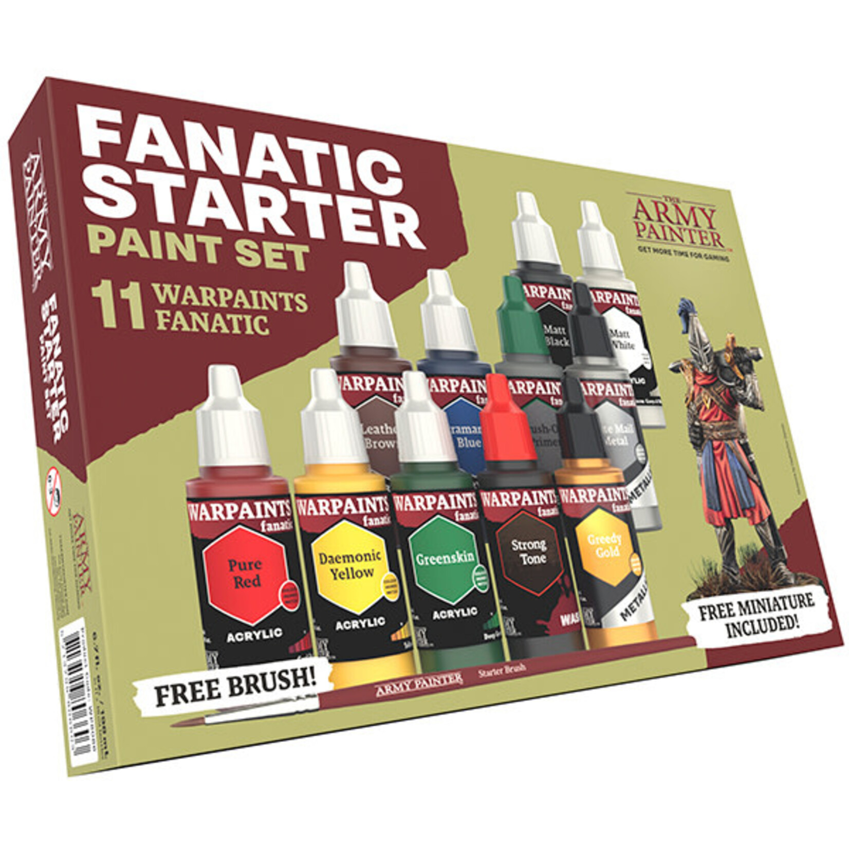 The Army Painter Warpaint Fanatic - Starter Paint Set