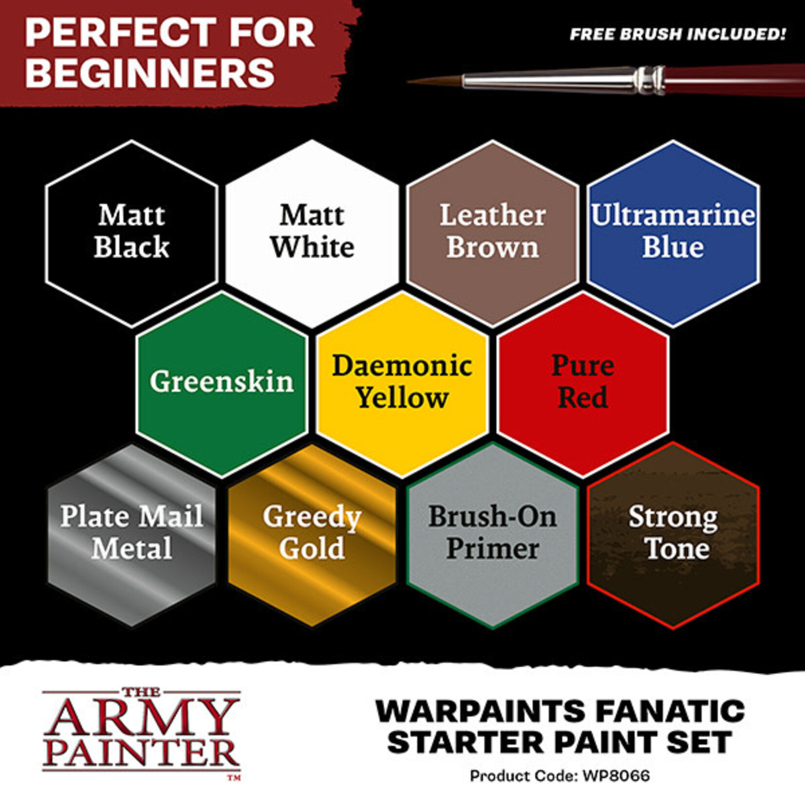 The Army Painter Warpaint Fanatic - Starter Paint Set