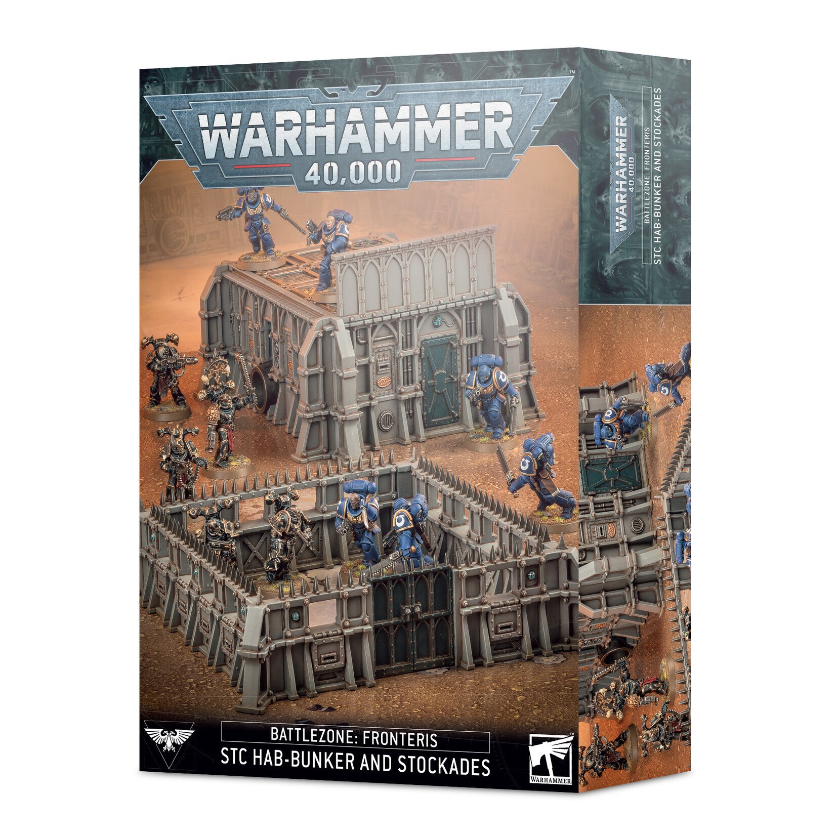 Games Workshop Warhammer - Battlezone Fronteris STC HAB-Bunker & Stockades