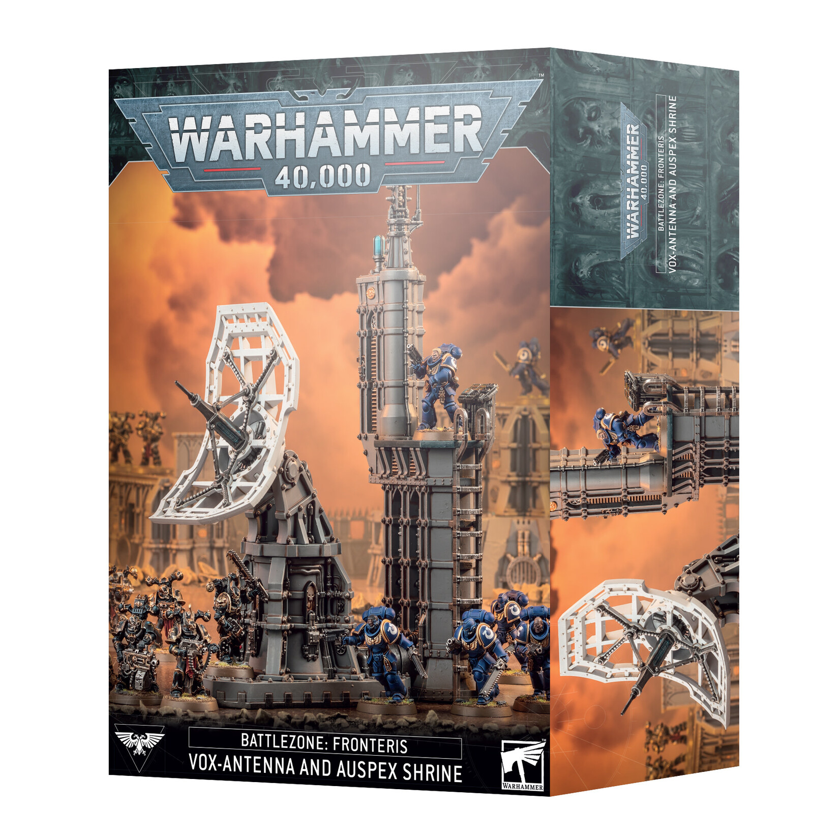 Games Workshop Warhammer - Battlezone Fronteris Vox Antenna & Auspex Shrine