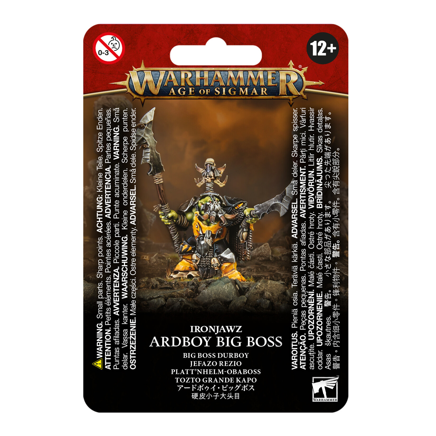 Games Workshop Orruk Warclans - 'Ardboy Big Boss