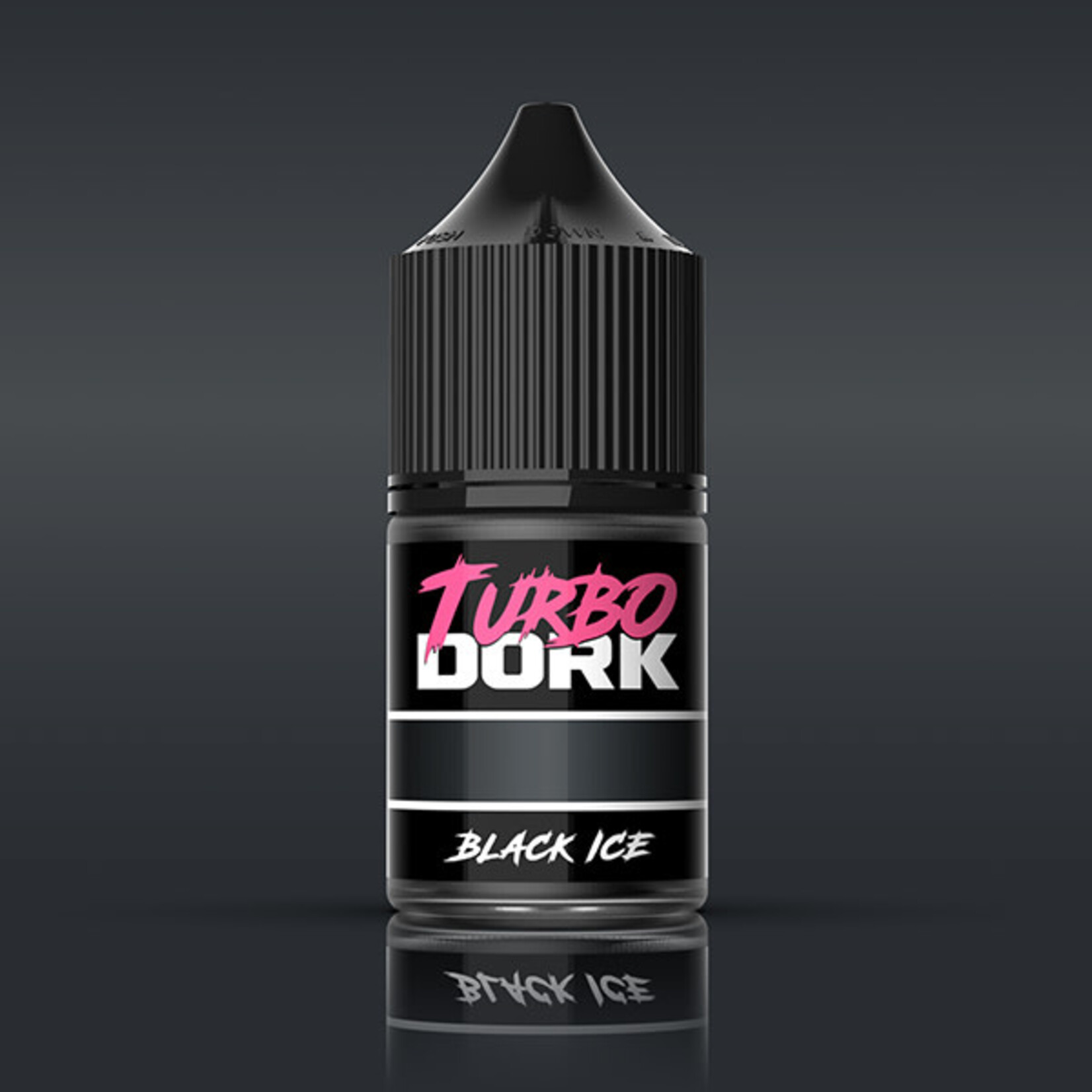 Turbo Dork Metallic Acrylic Paint - Black Ice