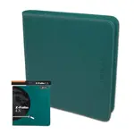 BCW Supplies 12-Pocket Z-Folio Zipper Binder (Teal)