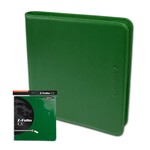 BCW Supplies 12-Pocket Z-Folio Zipper Binder (Green)