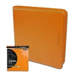 BCW Supplies 12-Pocket Z-Folio Zipper Binder (Orange)