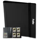 BCW Supplies 4-Pocket Folio Binder (Black)