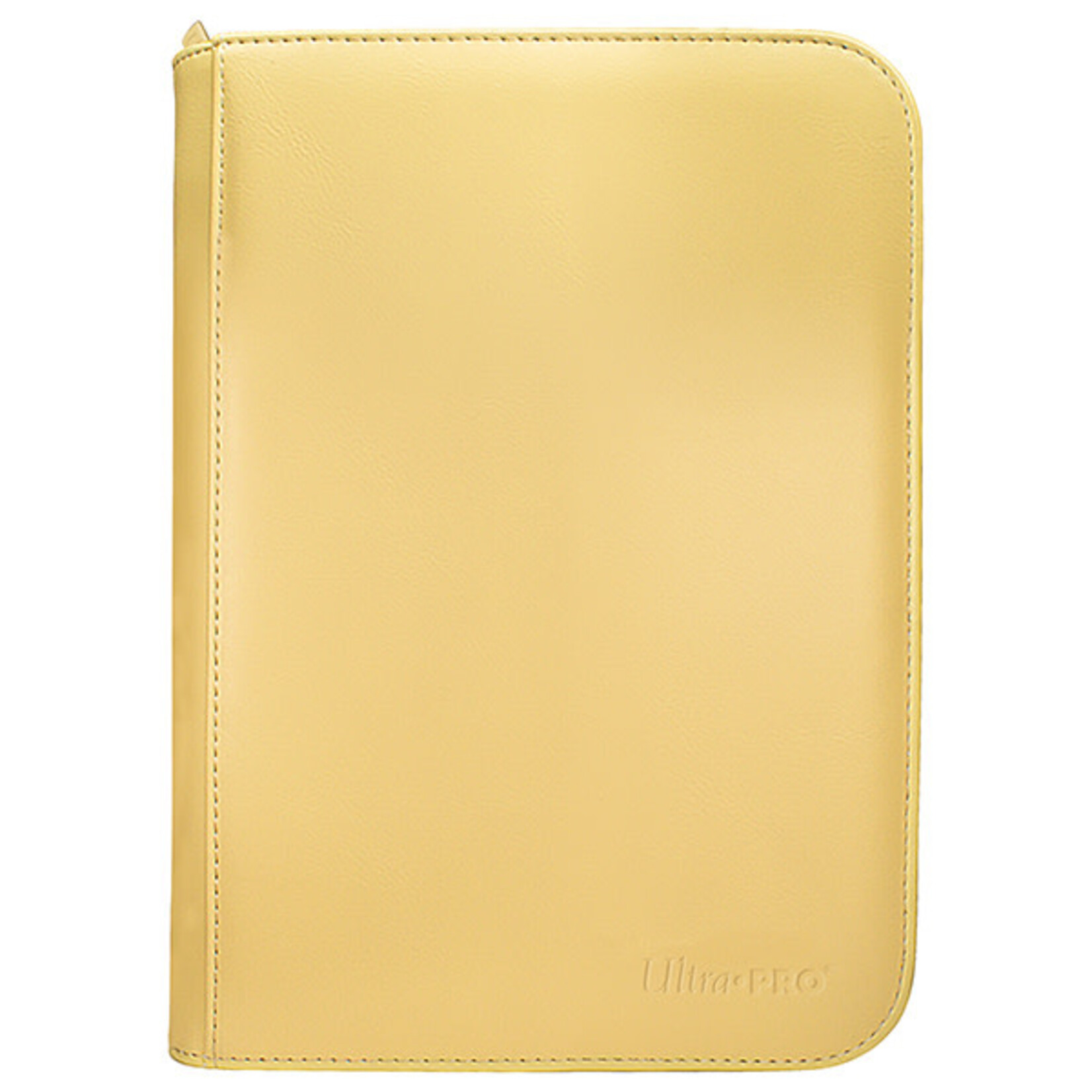 Ultra Pro 4-Pocket PRO Zippered Vivid Binder (Yellow)
