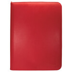 Ultra Pro 9-Pocket PRO Zippered Vivid Deluxe Binder (Red)