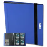 BCW Supplies 4-Pocket Folio Binder (Blue)