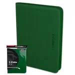 BCW Supplies 9-Pocket Z-Folio Zipper Binder (Green)