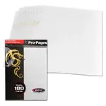 BCW Supplies 9-Pocket PRO Side Loading Pages (White) (10)
