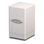 Ultra Pro Deckbox: Satin Tower 100+ Solid- White, Arctic