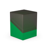 Ultimate Guard Deck Case: Boulder 100+ Standard Size- Synergy Black/Green