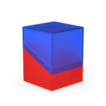 Ultimate Guard Deck Case: Boulder 100+ Standard Size- Synergy Blue/Red