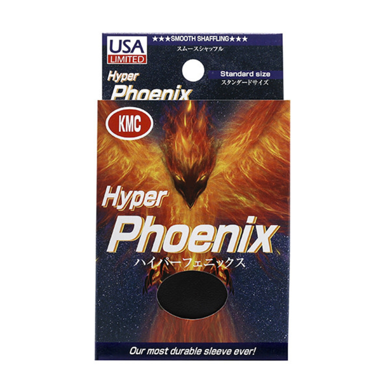 KMC KMC - Sleeves - Hyper Phoenix Black (100)