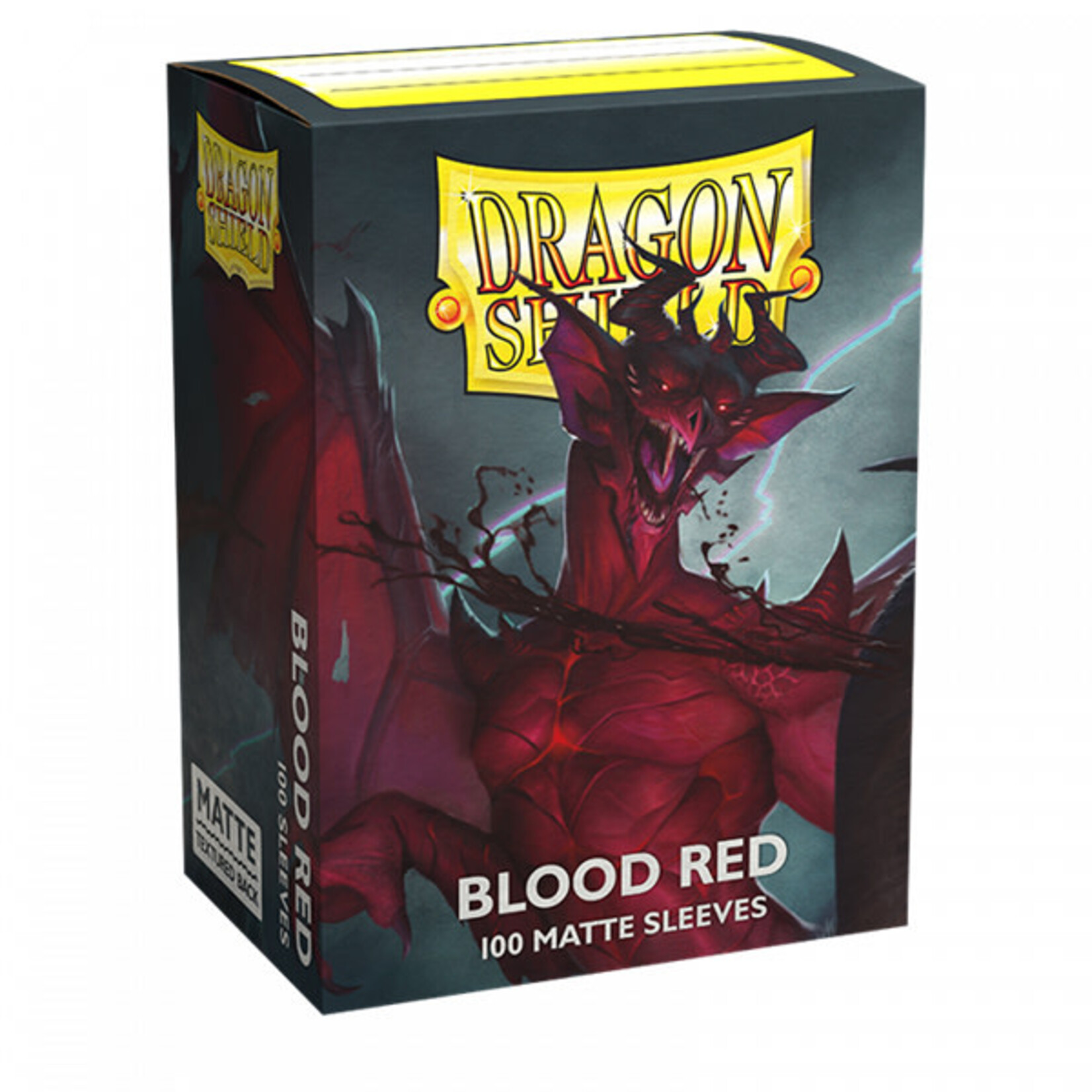Arcane Tinmen Dragon Shield - Standard Sleeves - Blood Red Matte (100)