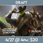Magic: the Gathering Events 04/27 Saturday @ 4 PM - Outlaws of Thunder Junction Draft + Watch Party