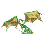 WizKids D&D Icons of the Realms - Adult Emerald Dragon Premium Figure