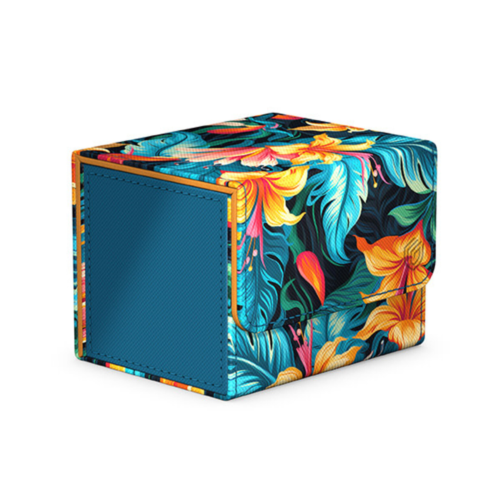 Ultimate Guard PRE-ORDER Releases 2024.05.24 - SideWinder Deckbox "Floral Places II" (Tulum Blue) (100+)