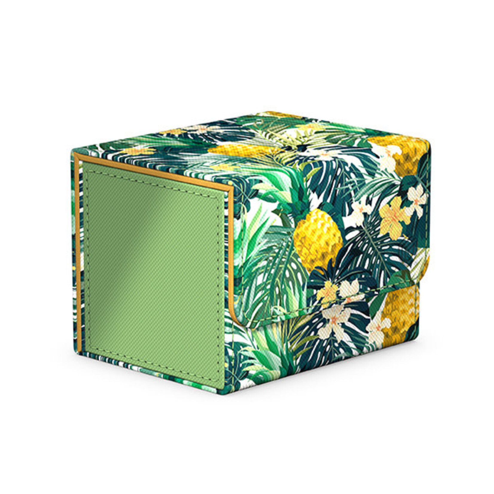 Ultimate Guard PRE-ORDER Releases 2024.05.24 - SideWinder Deckbox "Floral Places II" (Bahia Green) (100+)