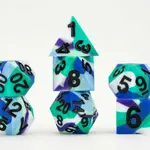 Pride Dice - Gay Men  Silicone RPG Set