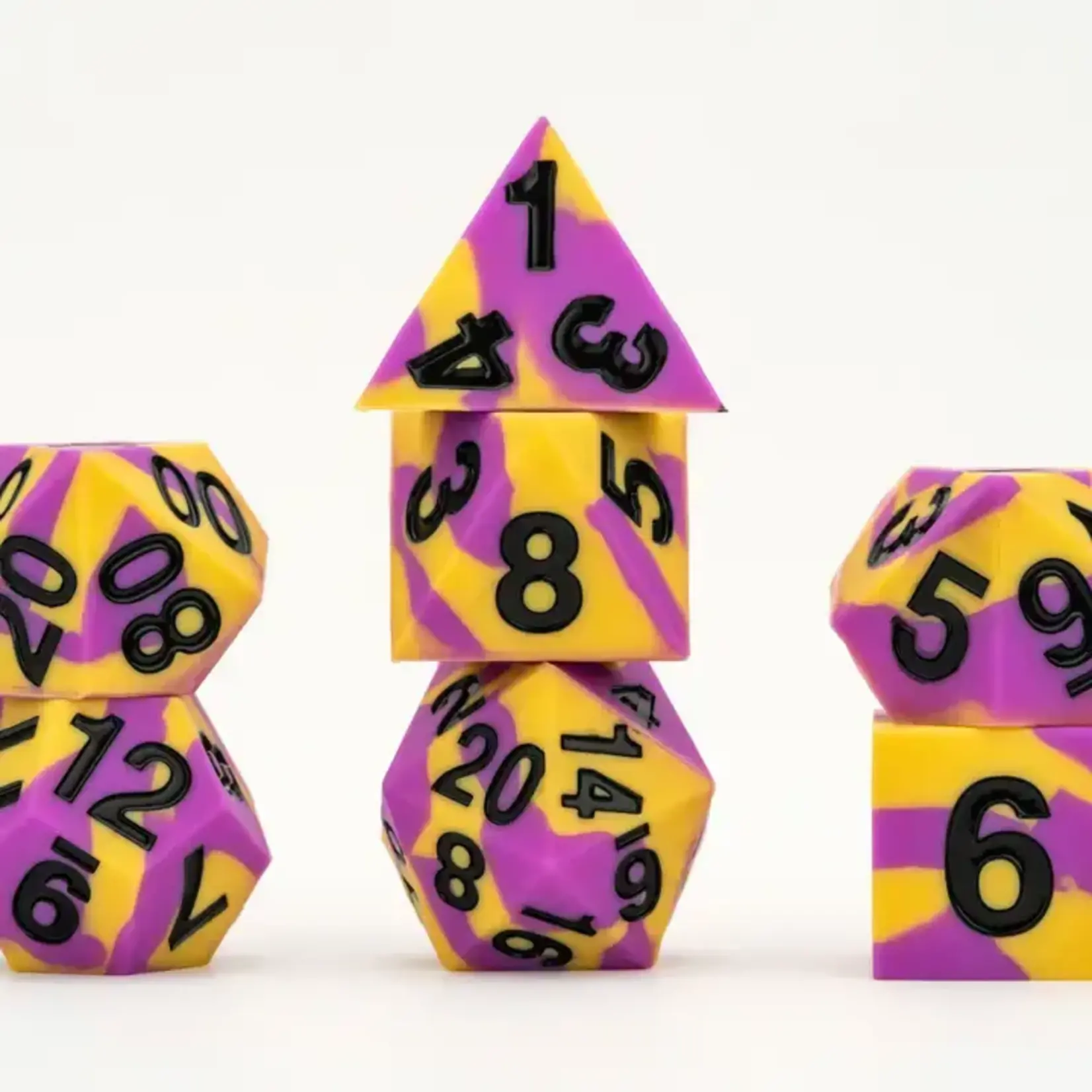 Pride Dice - Intersex Silicone RPG Set